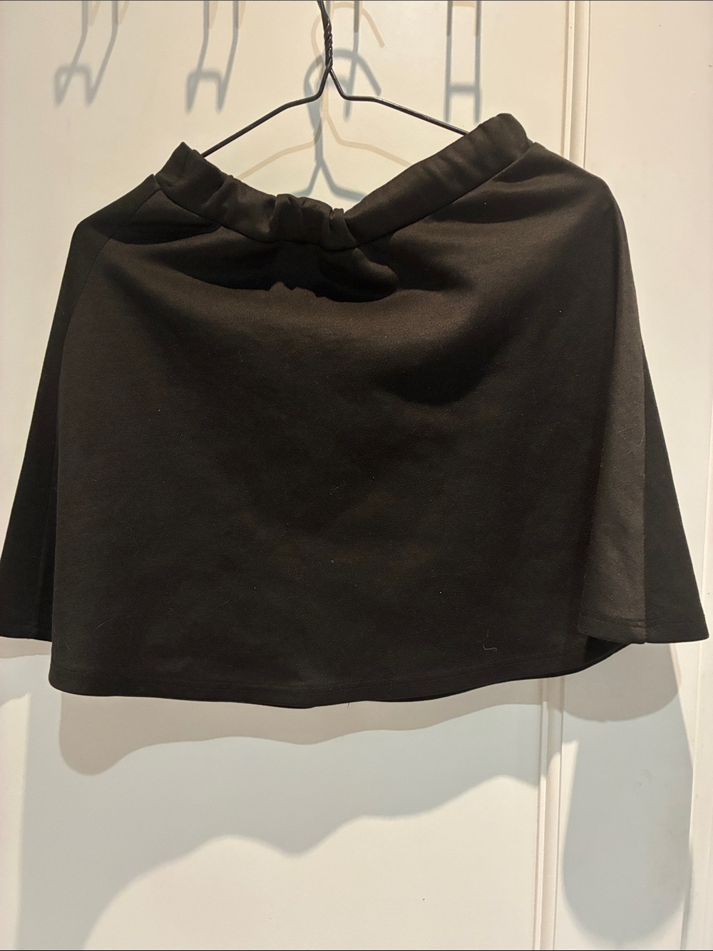 Ardene Black Circle Skirt with Elastic Waist
